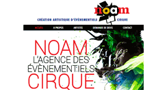 Desktop Screenshot of noam-cirque.com